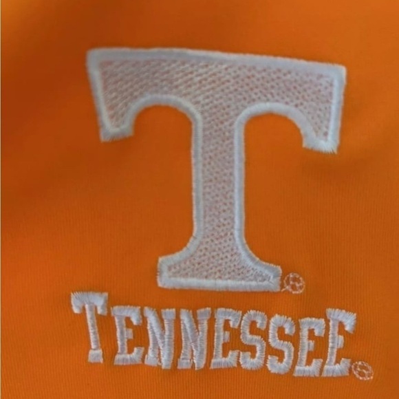 Tennessee Volunteers Mens Shirt Medium Orange Polo Champion - Picture 6 of 6